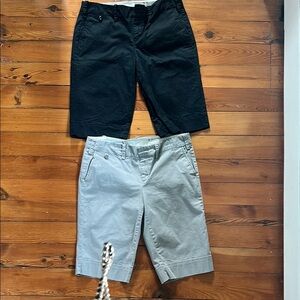 Women’s Black and Gray Shorts